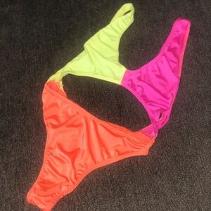 one piece thong bikini